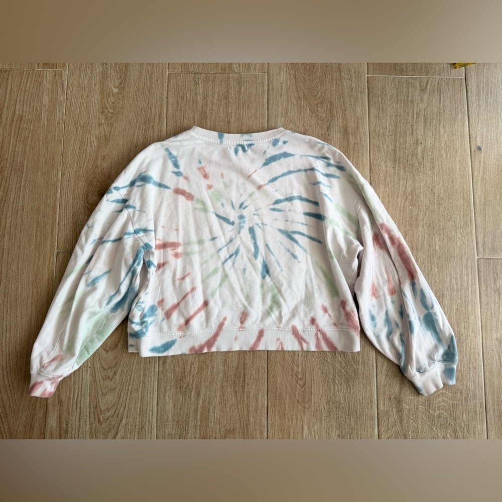 Peloton Tie Dye Crew Neck Crop - Picture 5 of 5
